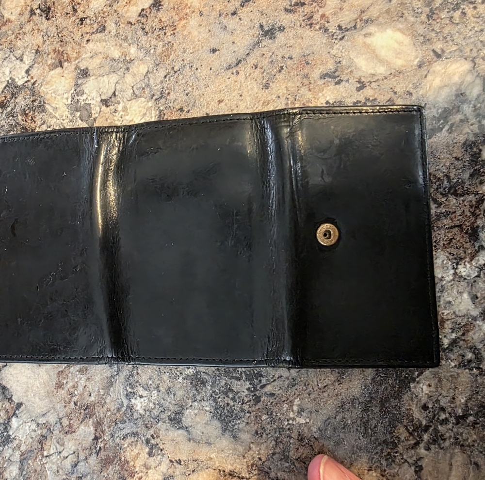 COACH Vintage Black Leather Key Case Holder - Picture 4 of 8